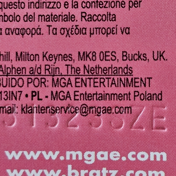 Bratz Doll 9.5" Full Size Blonde CLOE 20 Year Aniversary MGA Toy Christmas Gift - Picture 11 of 12